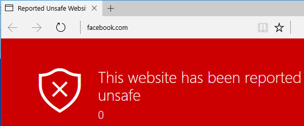 Facebook Spoofed