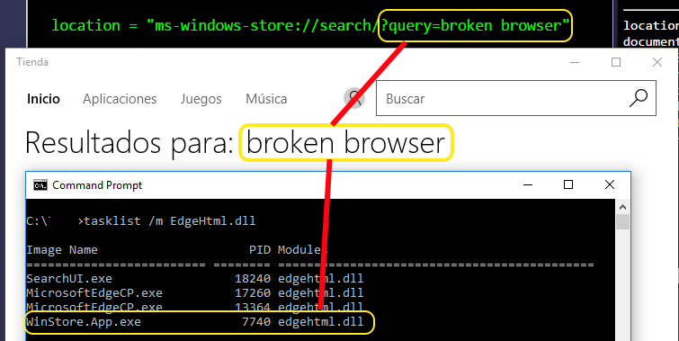 Query Broken Browser